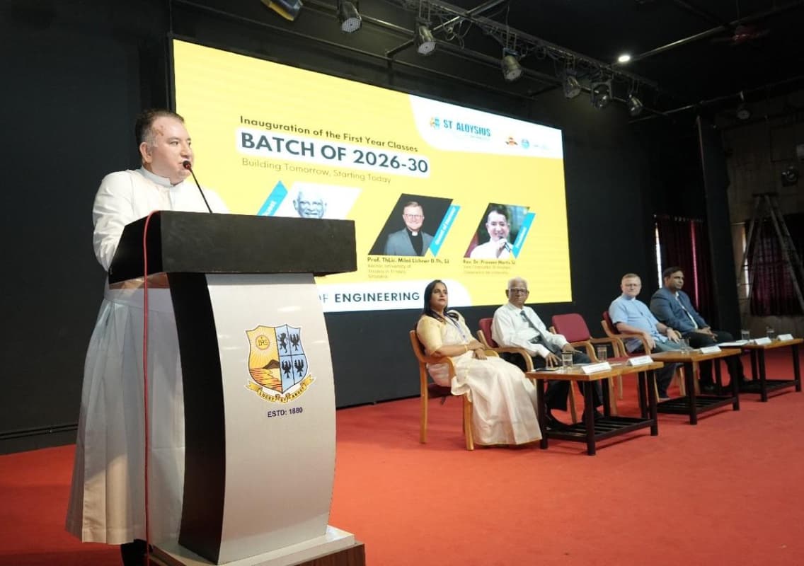 St Aloysius University Inaugurates Engineering Classes for 2026–30 Batch