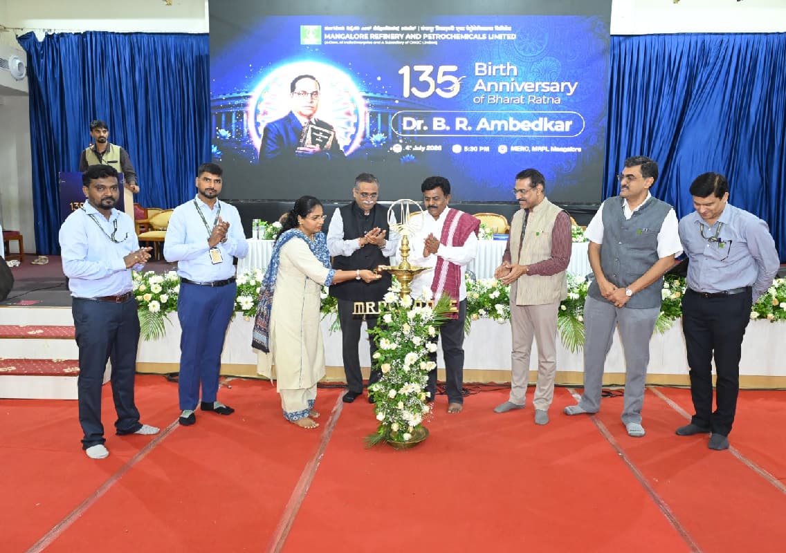 MRPL Commemorates Dr B. R. Ambedkar’s 135th Birth Anniversary