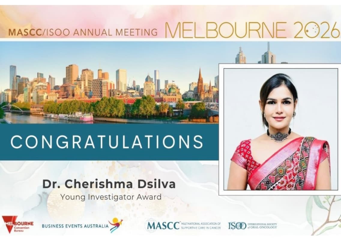 Father Muller Principal Wins Prestigious MASCC Young Investigator Award in Australia