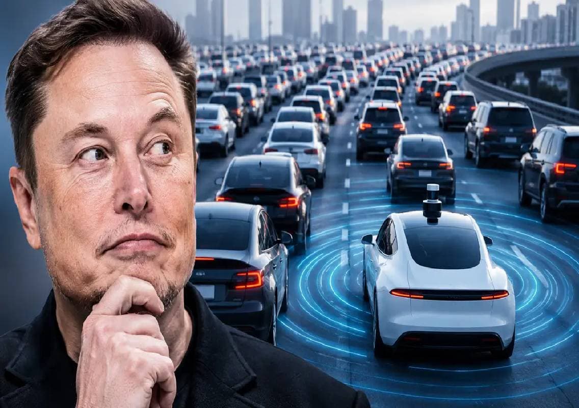 Elon Musk says robot cars could worsen traffic