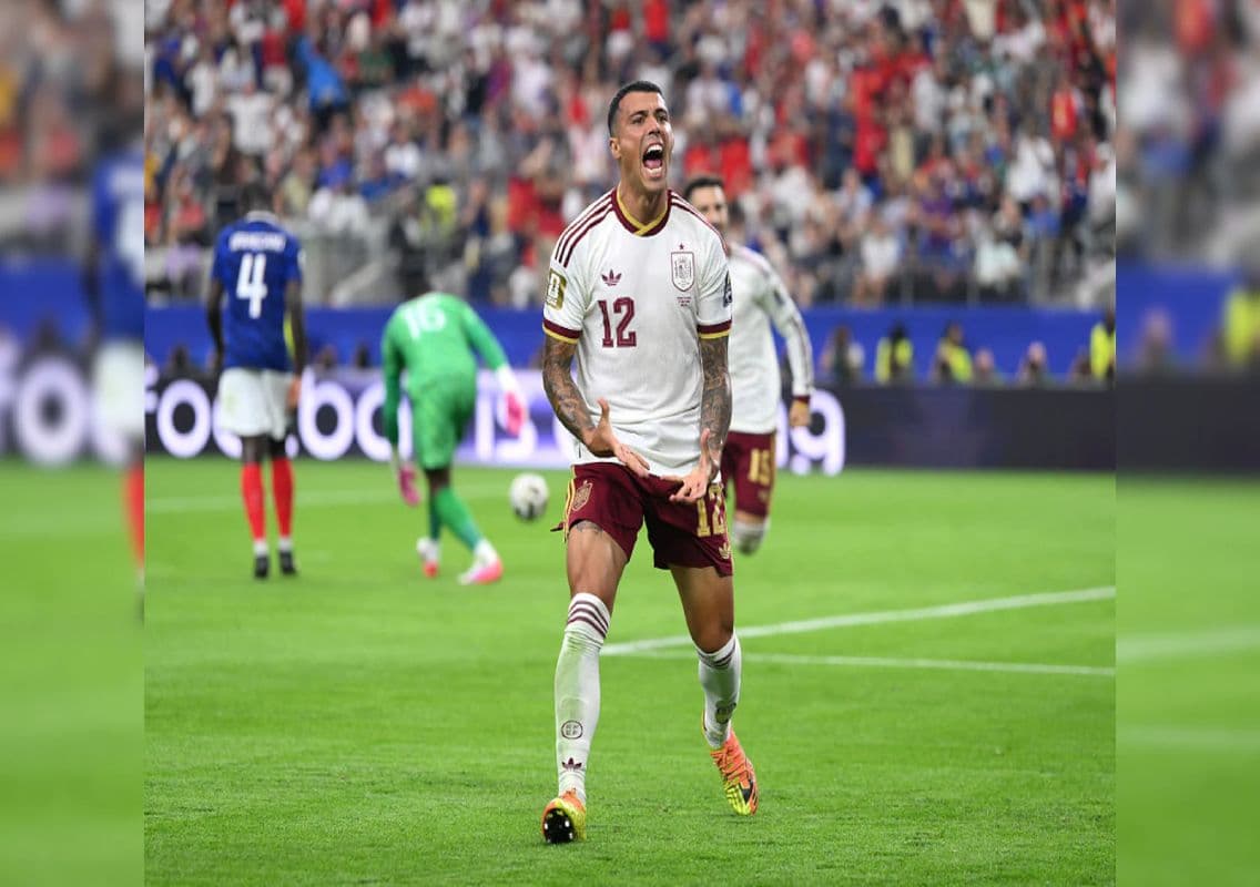 Pedro Porro celebrates Spain World Cup final dream