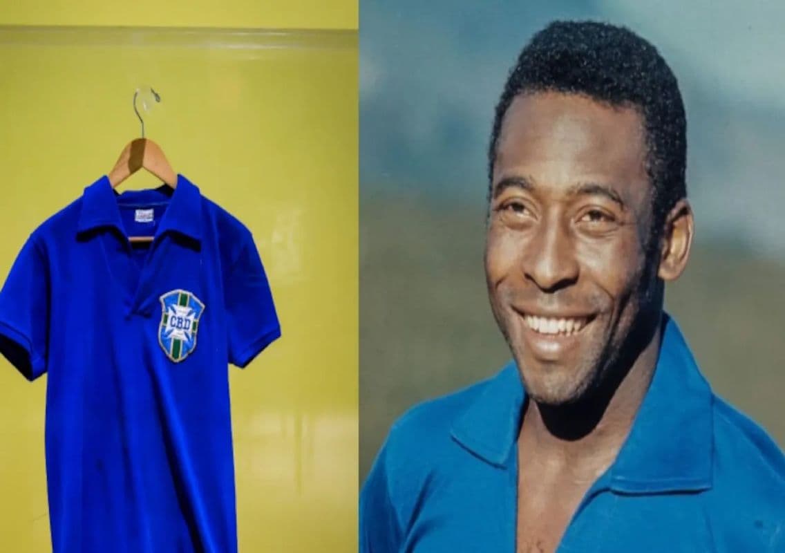 Pele’s 1958 World Cup shirt sold for $4.9 million