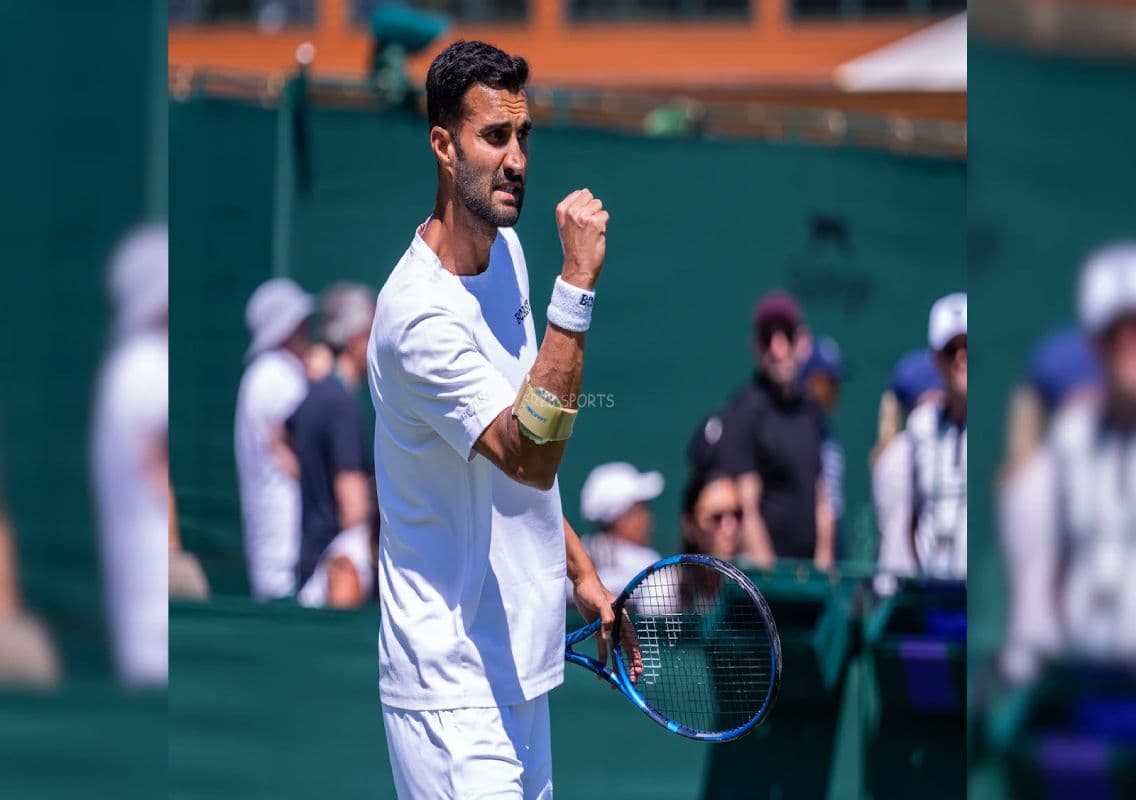 Bhambri admits nerves in Wimbledon first-round exit