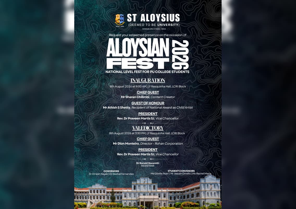 St Aloysius University to host Aloysian Fest 2026 for PU students on August 8