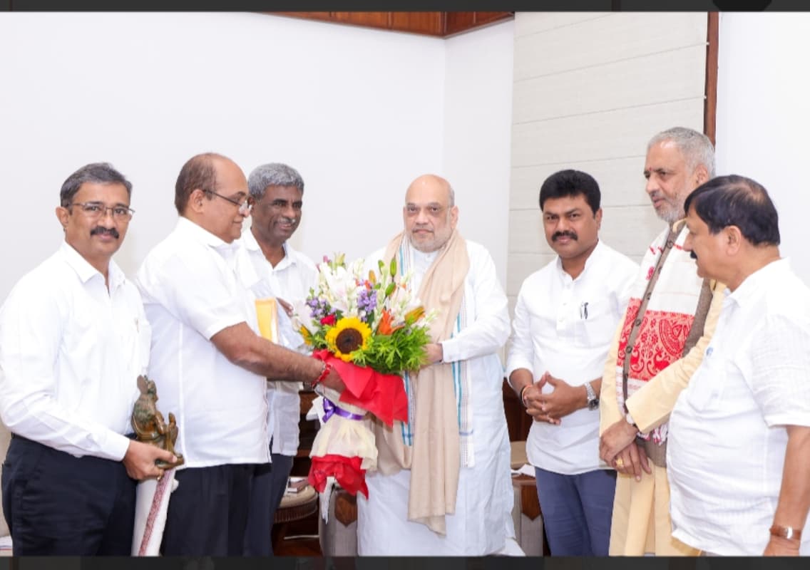 CAMPCO Delegation Meets Amit Shah, Nirmala Sitharaman Over Arecanut Growers’ Concerns