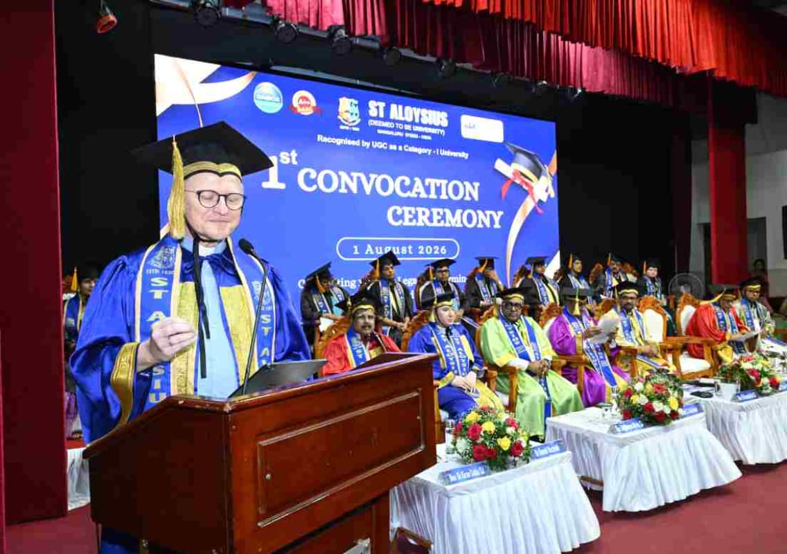 St Aloysius University celebrates first-ever Graduation Day, 801 students conferred degrees
