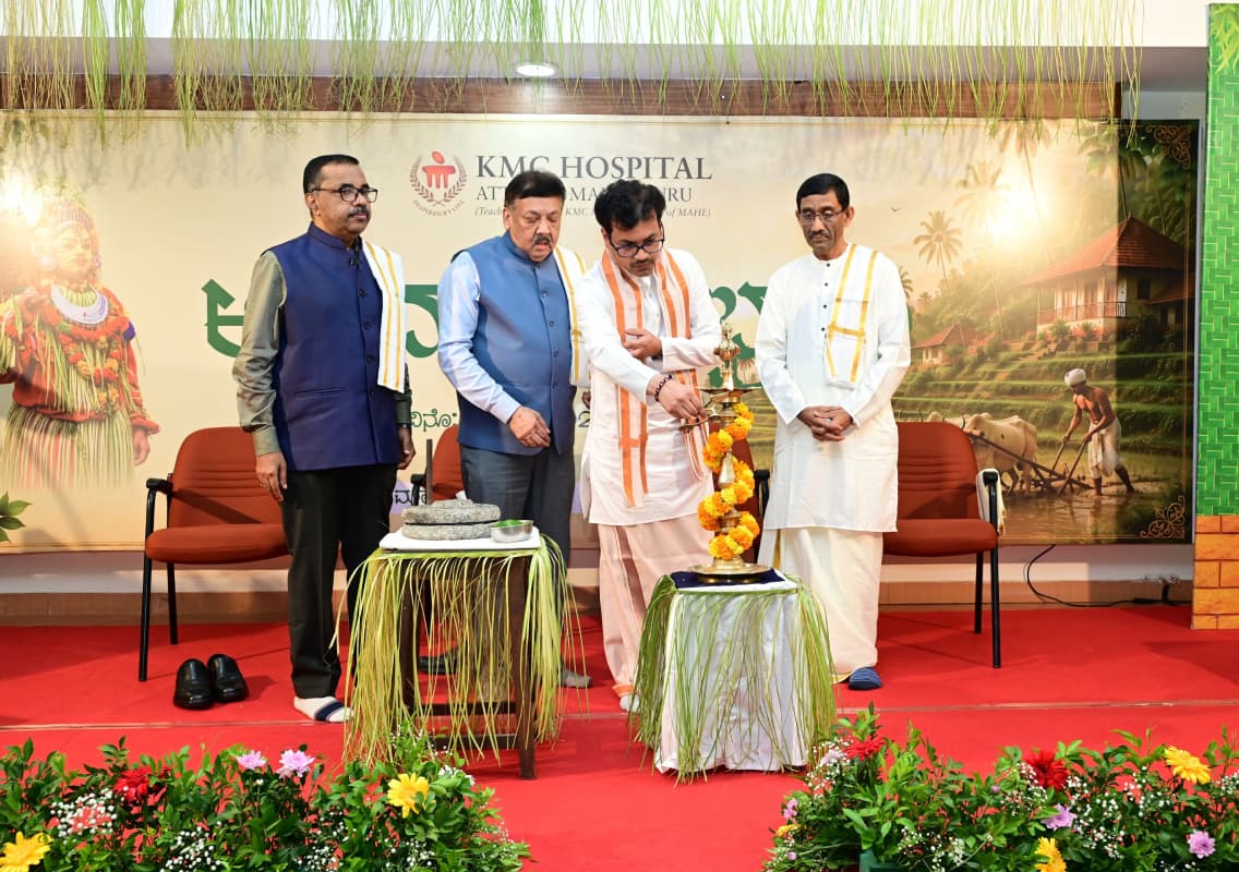 KMC Hospital Attavar celebrates ‘Aatida Sambhrama’ with traditional fervour