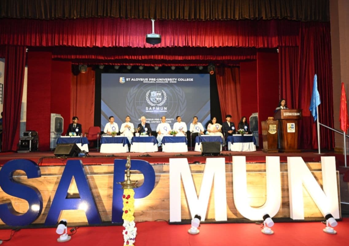 SAPMUN 2026 inaugurated at St Aloysius PU College