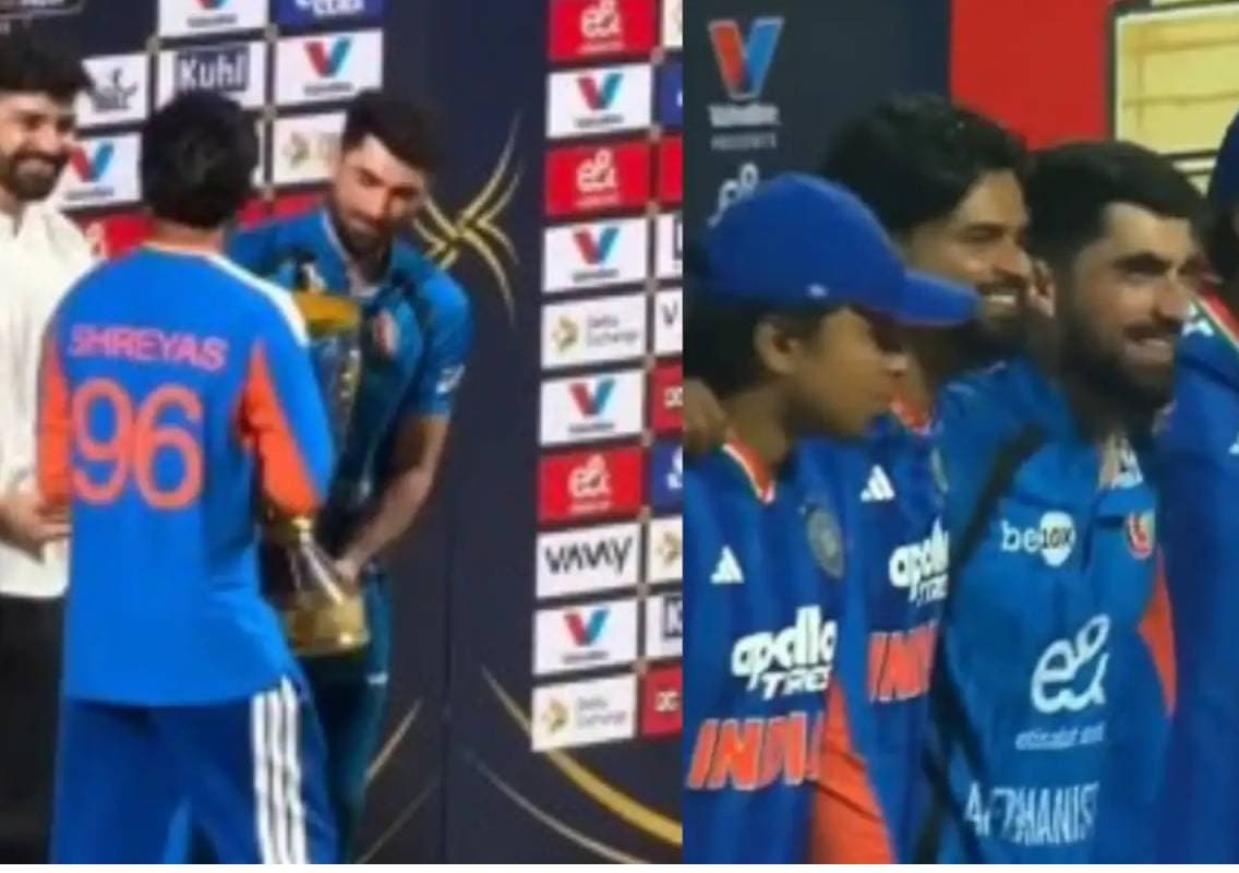 Shreyas Iyer’s Gesture Towards Ibrahim Zadran Goes Viral