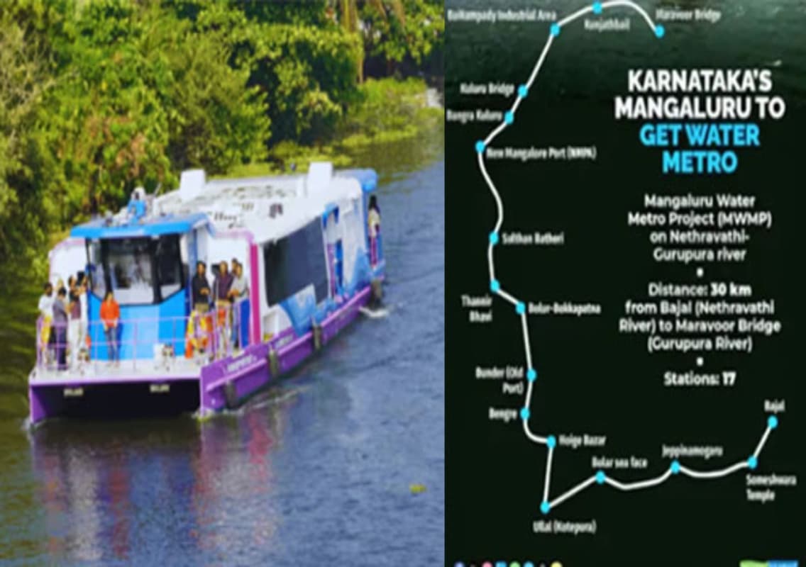 Mangaluru Water Metro: 11 stations finalised