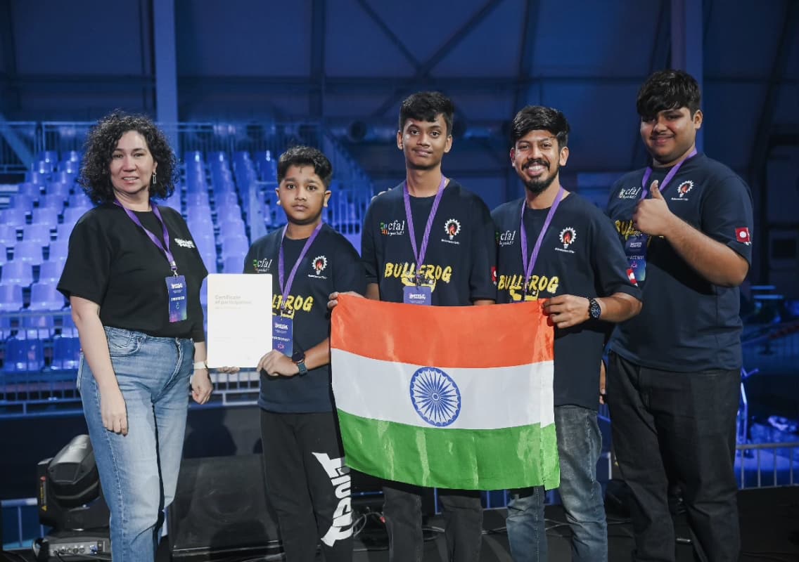 CFAL robotics team heads to Moscow championship