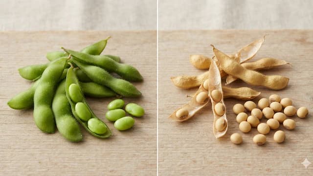 Edamame vs soybeans: Nutritional differences explained