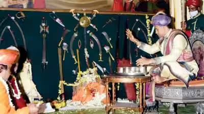 Mysuru Palace Celebrates Ayudha Puja Ahead of Dasara