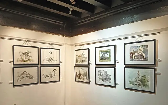 ‘Combing Kudla with Pens and Brushes' Exhibition Inaugurated - News Karnataka