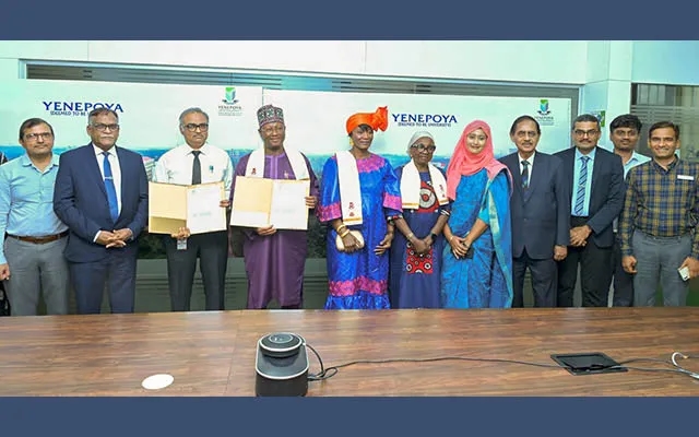 Yenepoya (University) and Gambia sign MoU for Education and Empowerment - News Karnataka