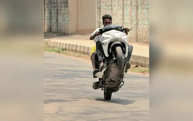 12 Arrested for Reckless Wheelies in Bengaluru - News Karnataka