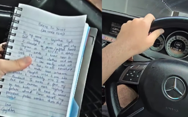 Content Creator Drives Mercedes Car at 103 Kmph in Mumbai : Video Viral - News Karnataka