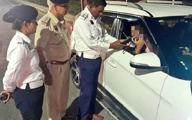 Gurugram DCP Halts Nighttime Challans, Ensures Driver Safety - News Karnataka