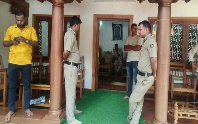 High-Drama Incident Unfolds as Police Seek to Arrest MLA Harish Poonja - News Karnataka