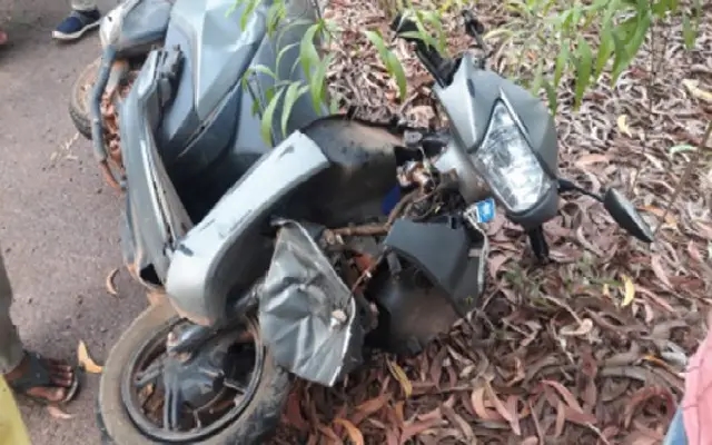 Fatal Collision Between Two Scooters Claims Pillion Rider's Life - News Karnataka