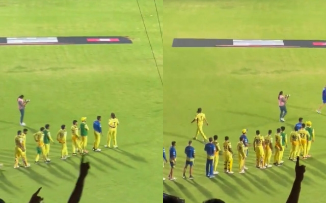 After CSK's Defeat to RCB, MS Dhoni Leaves Field Without Handshakes - News Karnataka