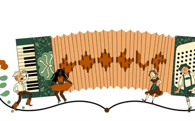 Google Doodle Honors the Accordion's Rich and Vibrant Musical History - News Karnataka