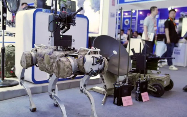 Chinese Armed Forces Reveal Cutting-Edge Rifle-Mounted Robot Dog - News Karnataka