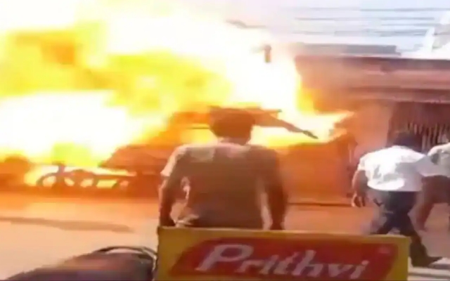 Six Injured in Gas Cylinder Explosion at Tamil Nadu Shop - News Karnataka