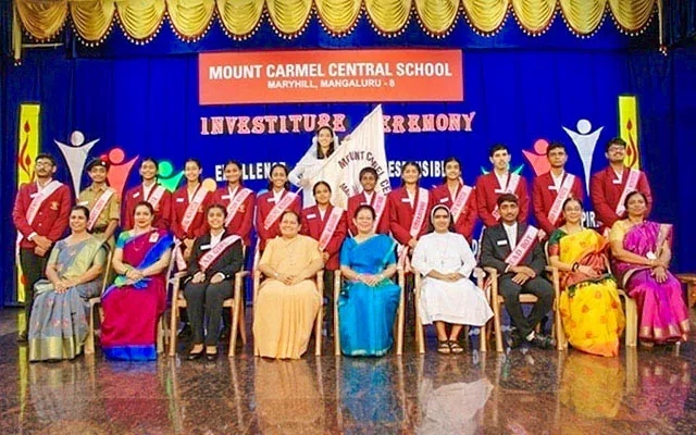 Investiture Ceremony at Mount Carmel Central School Unveils Future Leaders - News Karnataka