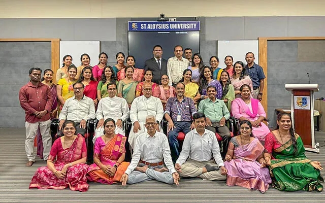 St Aloysius Awards Diplomas in Yoga Education to 32 Course Graduates - News Karnataka