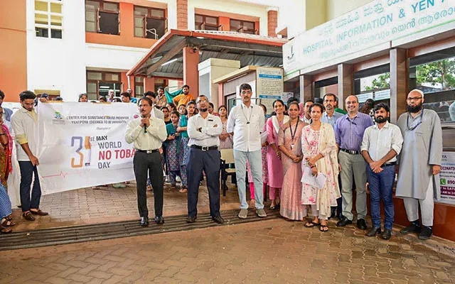 Yenepoya Dental College Observes World No Tobacco Day - News Karnataka