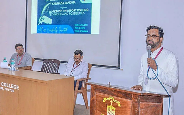 St Philomena College Holds Workshop on Certificate Courses with Degrees - News Karnataka