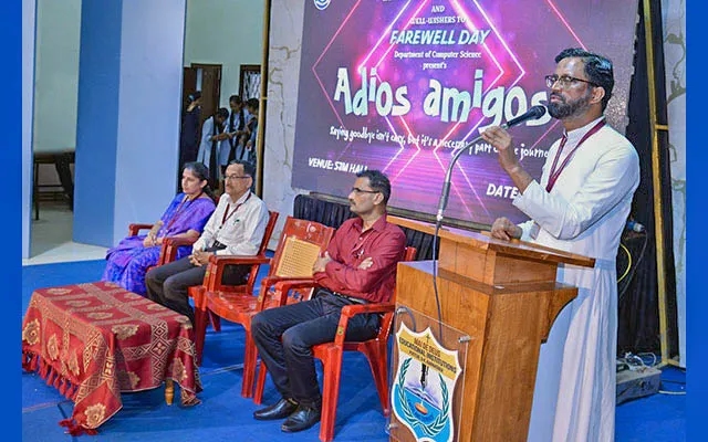 St Philomena College Observes Farewell Day ‘Adios Amigos’ - News Karnataka