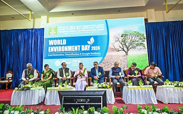 World Environment Day 2024 celebrated at MRPL Employees Recreation Centre - News Karnataka