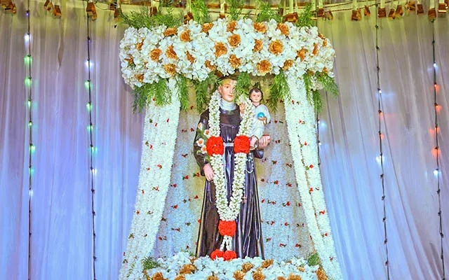 Fifth Day of Tredicina for Feast of St Anthony Held at Milagres Shrine - News Karnataka