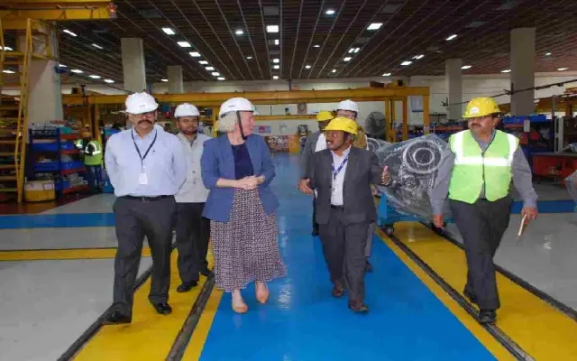BEML Hosts Australian Consul General at Mysuru Complex - News Karnataka