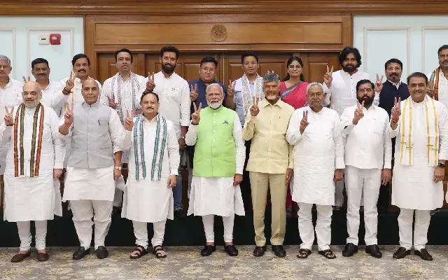 NDA Elects Modi as Leader, Prepares to Stake Claim for Government Formation - News Karnataka