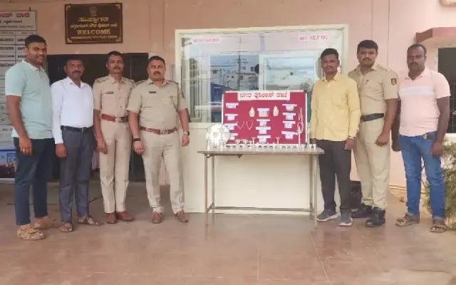 Chikkamagaluru Police Arrest Man for Stealing Jewelry Worth Rs. 28 Lakh - News Karnataka