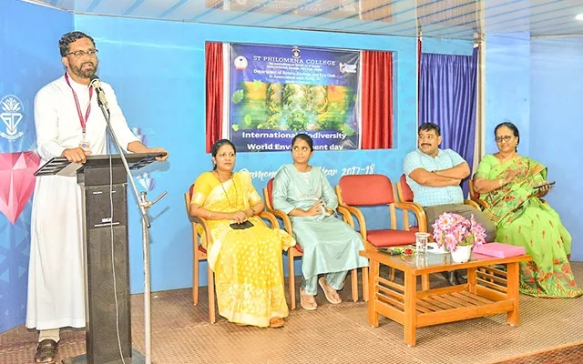 St Philomena College Celebrates World Env. Day and Int'l Biodiversity Day - News Karnataka