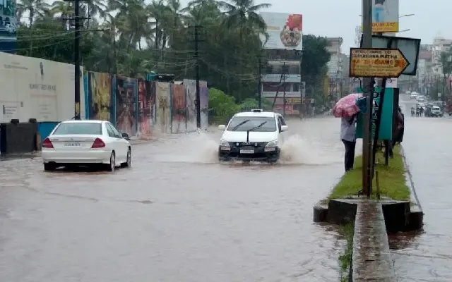 Heavy Rain Triggers Flooding and Damage in Udupi - News Karnataka