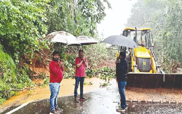 Heavy Rainfall Causes Damage in Bantwal Taluk - News Karnataka