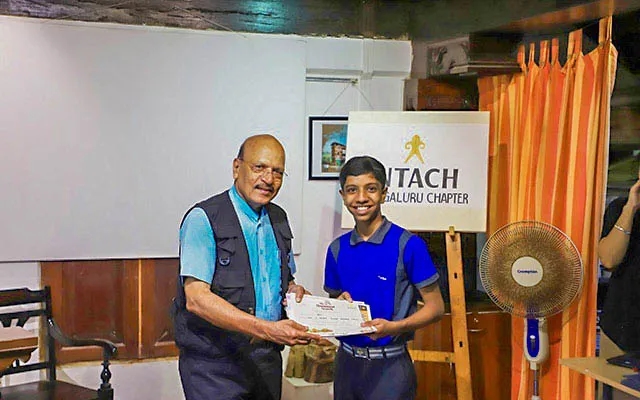 Adit of Canara School Is First from Mangaluru to Receive the National Award - News Karnataka