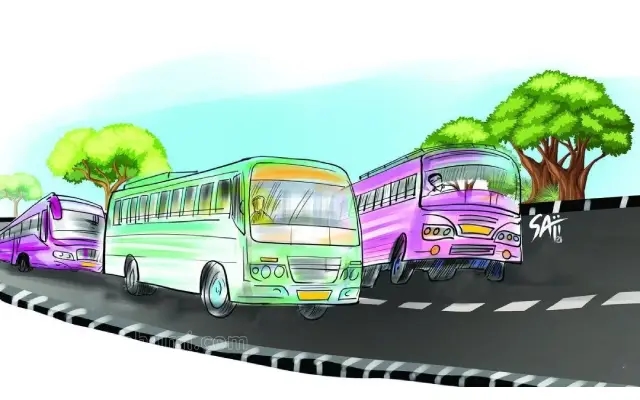 Inter-state Bus Dispute Between Kerala and Tamil Nadu Causes Disruption - News Karnataka