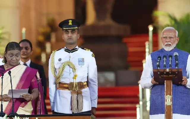 Modi Matches Nehru's Record, Begins Third Term as Prime Minister - News Karnataka
