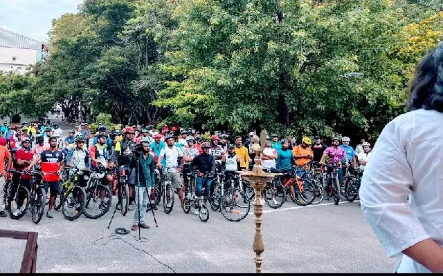 ‘Pedaluru' Inaugural Edition Draws Over 550 Cyclists in Bengaluru - News Karnataka