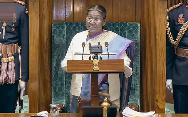 President Droupadi Murmu To Address Joint Sitting Of Parliament Today - News Karnataka
