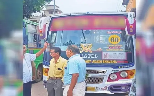 Quick-Thinking Bus Driver Averts Major Tragedy in Mangaluru - News Karnataka