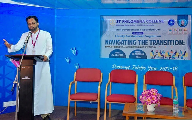 St Philomena College Puttur Holds Faculty Development Program - News Karnataka