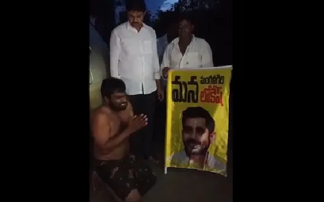 Andhra Violence: TDP Worker Killed, YSRCP Man Thrashed, Forced To Apologise - News Karnataka