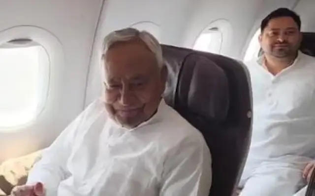 Speculations Rise as Nitish, Tejashwi Fly Together to Delhi - News Karnataka